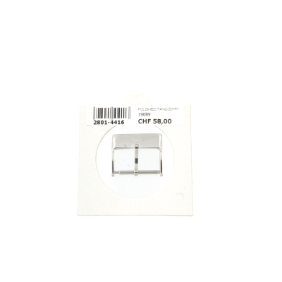 BREITLING POLISHED STEEL TANG BUCKLE 20MM