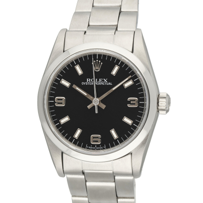 OYSTER PERPETUAL 31 67480 STAINLESS STEEL - TUDOR BRACELET 31MM YEAR 1991